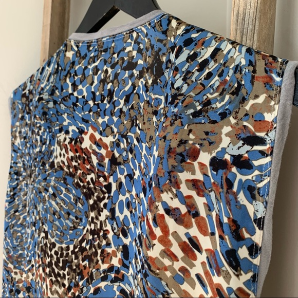 Anthropologie Tiny Grey Twist Front Sleeveless Tank Small - Picture 10 of 13